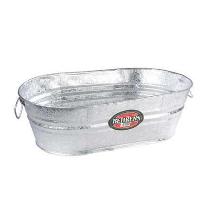 BEHRENS Oval Tub Galv 5.5Gal 0-OV